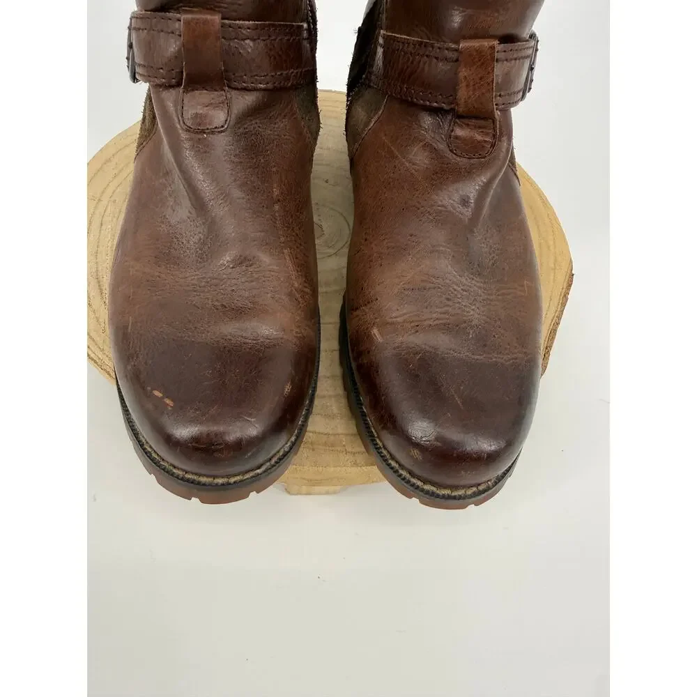 Ariat 10006782 Women's Highland Tall Boots SZ 9B Leather Suede Straps Fall